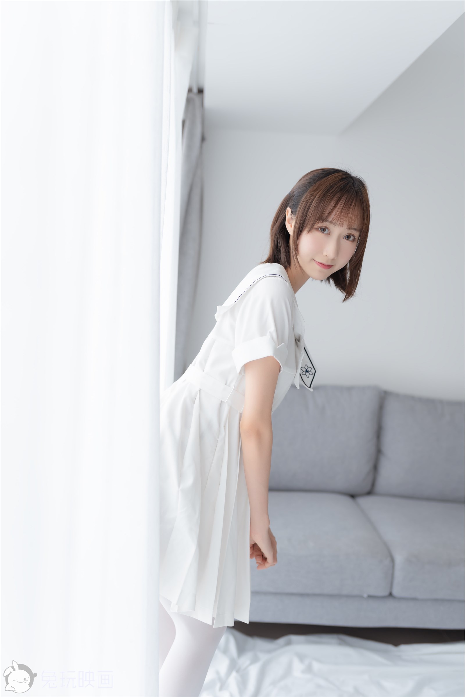 Rabbit Play Image VOL.077 Pure Love White Skirt(8)